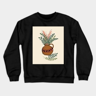 Terracotta Still Life Crewneck Sweatshirt